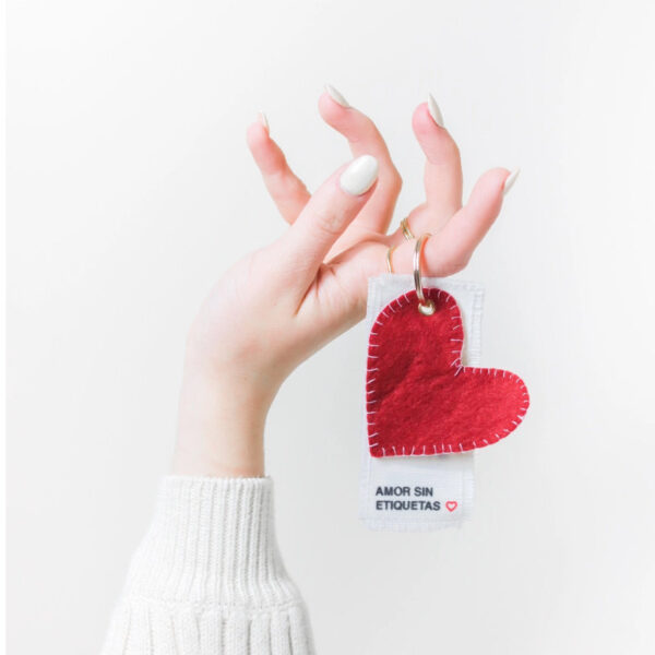 Llavero Corazón Solidario